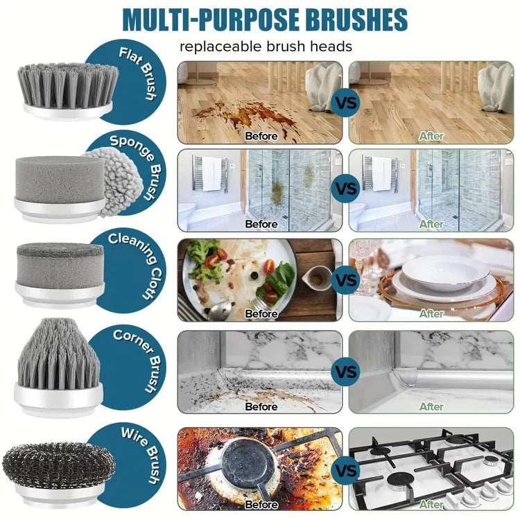 HomeShineStore™ Electric Spin Scrubber