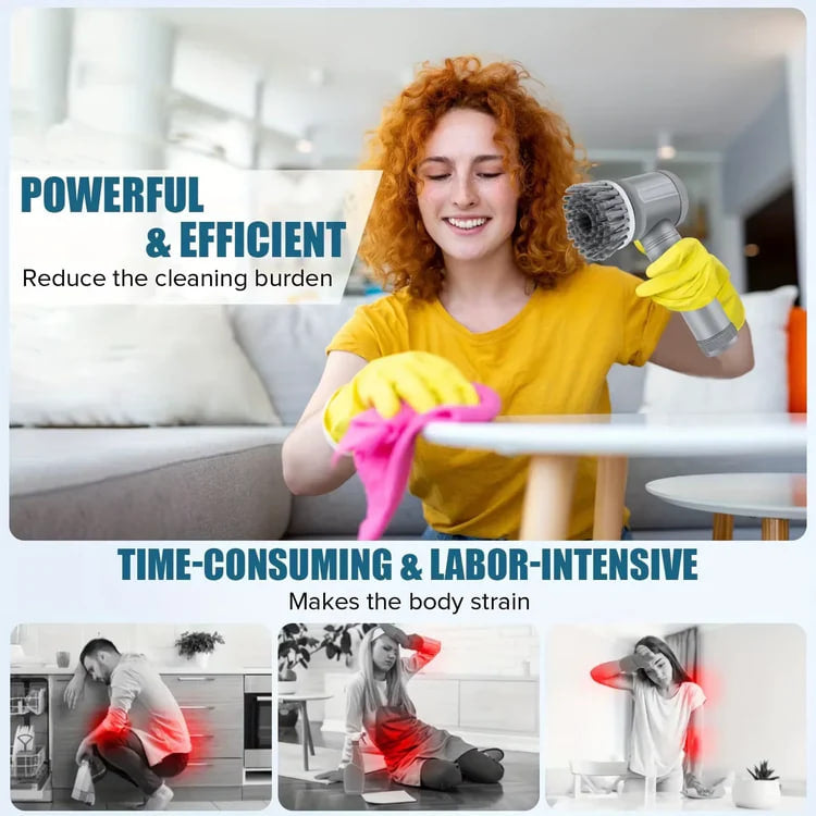 HomeShineStore™ Electric Spin Scrubber