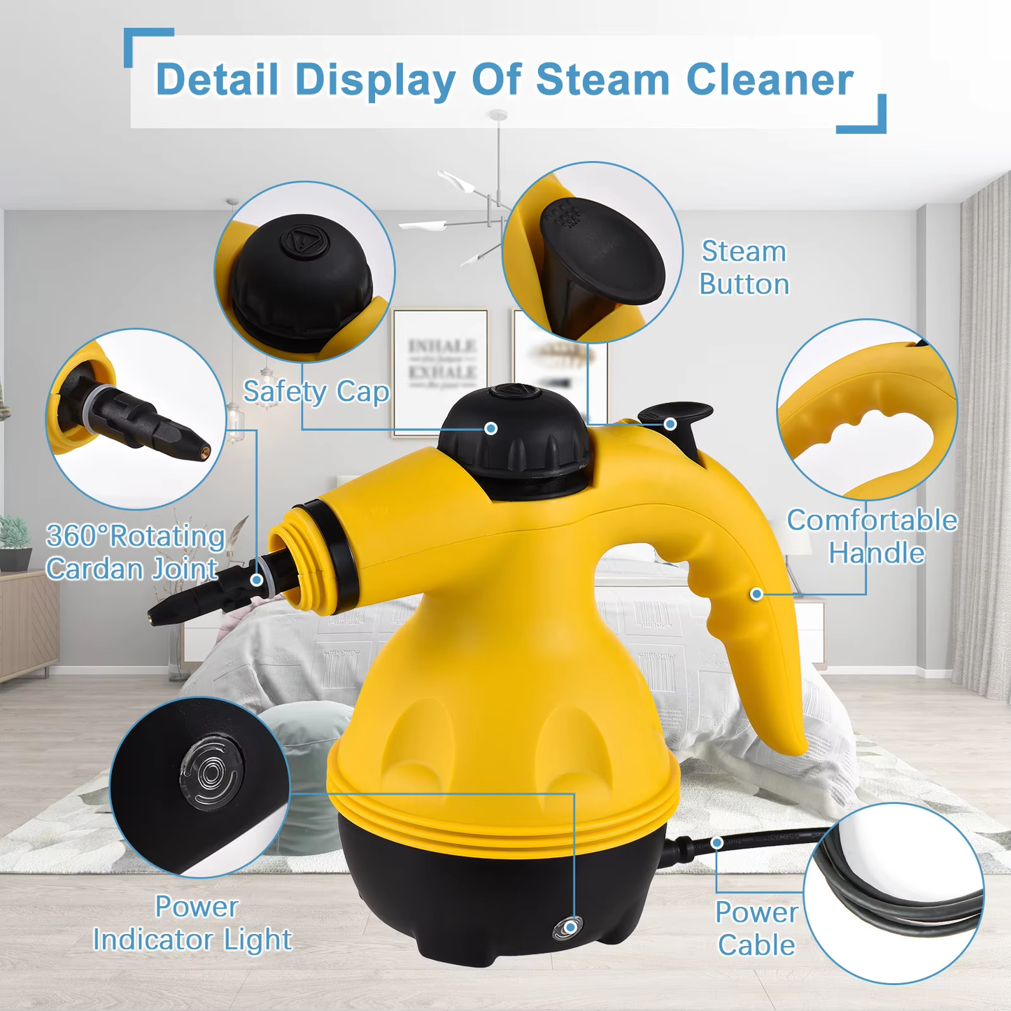 HomeShineStore™ Steam Cleaner